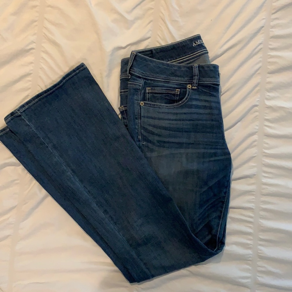 AE kick boot jeans